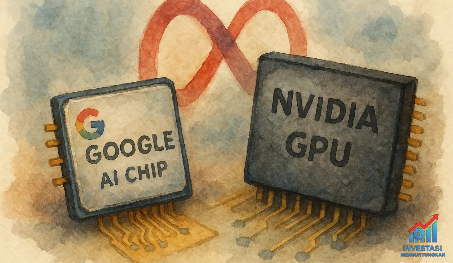 Meta Negosiasi Beli Chip Google Miliaran Dollar